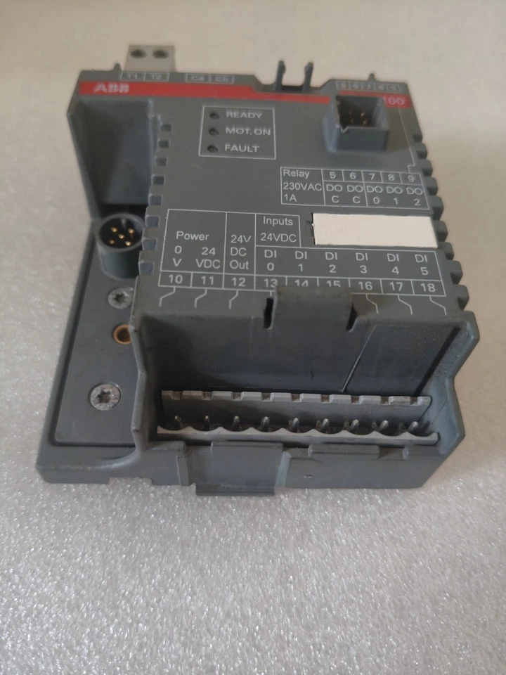 ABB UMC100 MOTOR CONTROLLER 230VAC 1A TESTED OK